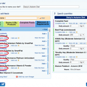 Vitamin E A chart detailing where vitamin E is lacking in a horse's diet and suitable supplements to fix it